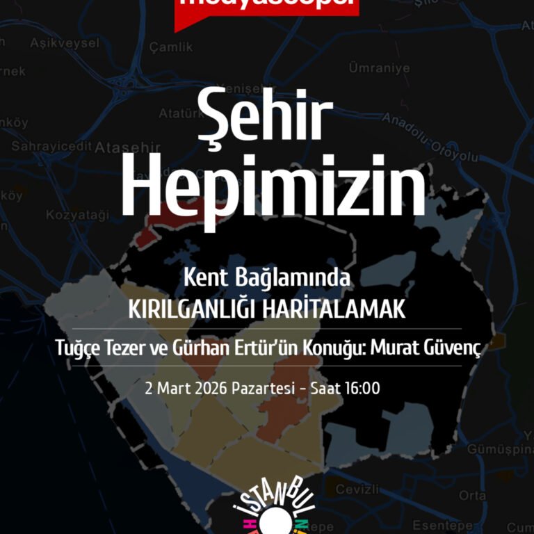 445 – Şehir Hepımizin: Murat Güvenç ile “Kent Bağlamında Kırılganlığı Haritalamak”
